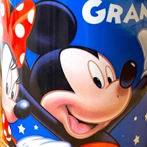 DISNEY #1 Grandpa coffee mug Classic Characters Mickie Minnie Goofy Pluto Donald - Picture 12 of 14